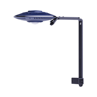 华崛飞碟鱼缸筒灯溪流缸灯水草照明灯金鱼暴藻原生南美缸全光谱灯