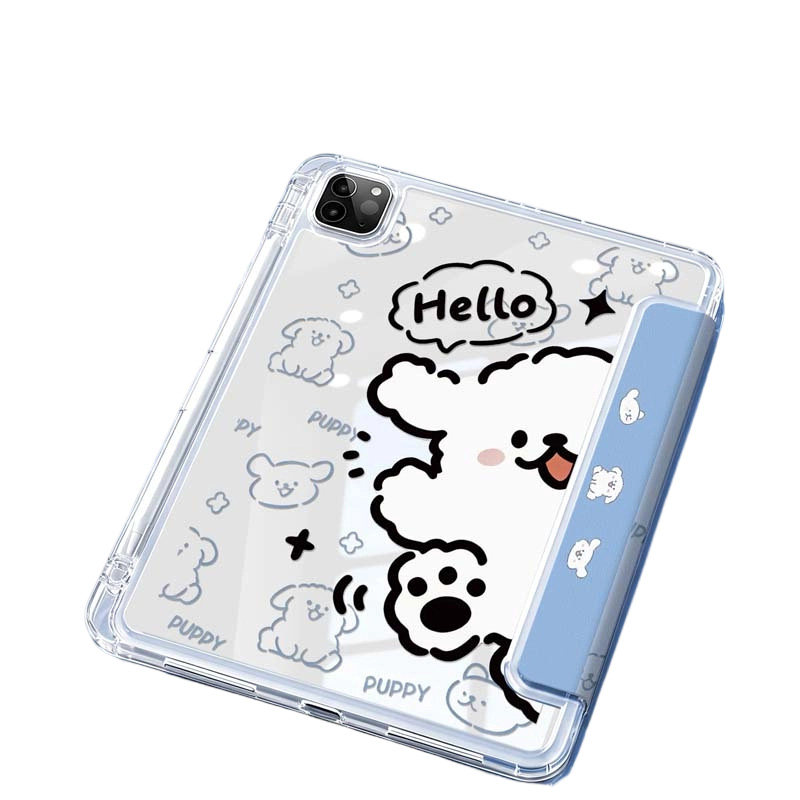 适用ipad保护套y折亚克力高透