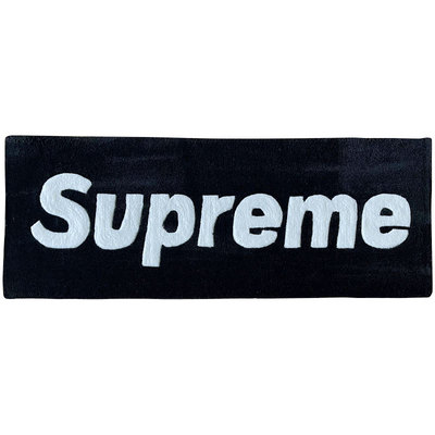潮牌supreme手工腈纶地毯免洗