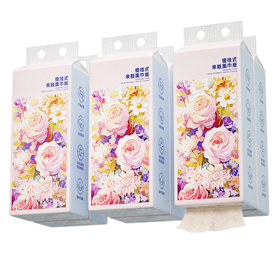 4400张/4提悬挂式抽纸宿舍家用实惠装批发擦手餐巾纸面巾纸挂抽