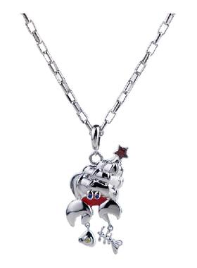 LAZYSURI懒苏芮旅行寄居蟹项链