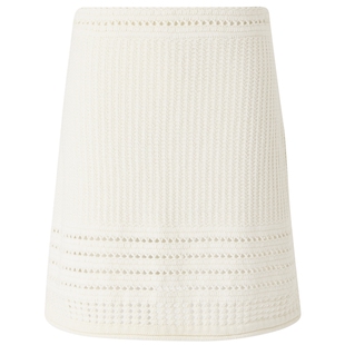 IIIVIVINIKO夏季新款灵动镂空短款A字半身裙女M427010626D