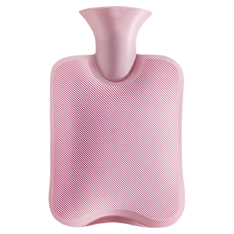 加厚防爆热水袋注水式暖水袋暖手热敷肚子学生可爱毛绒灌热水袋套