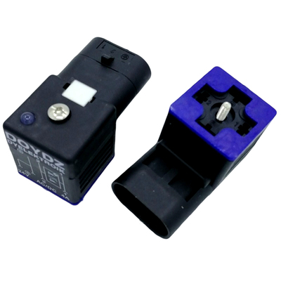 液压电磁阀防水插头AC/DC24V4A