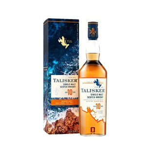 泰斯卡10年单一麦芽威士忌Talisker苏格兰进口烟熏洋酒行货700ml