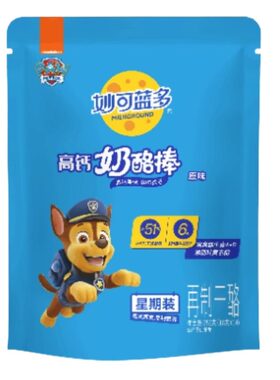 妙可蓝多奶酪棒品牌汪汪队540g芝士棒营养高钙儿童零食品原味钙奶