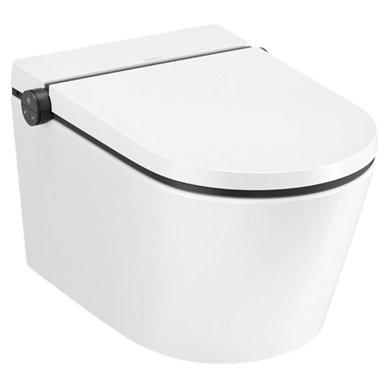 汉斯格雅hansgrohe纯境ElementS智能壁挂马桶入墙式墙排坐便器