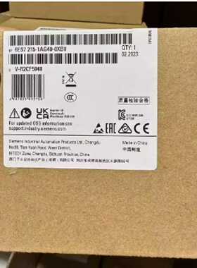 议价西门子6ES72151AG400XB0CPU模块6ES7215-1AG40-0XB0现货