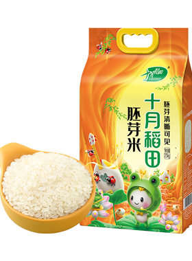 十月稻田胚芽米5斤东北大米