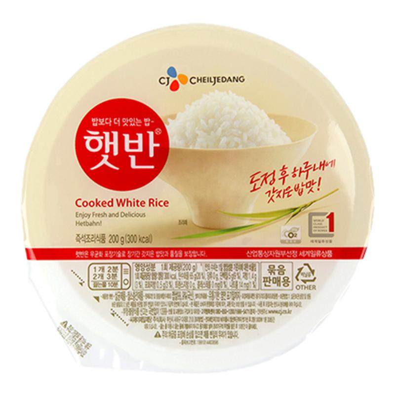 韩国微波CJ白米饭方便速食