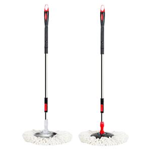 家用旋转拖把杆旋转拖把杆钢盘通用好神拖地墩布配件手压自动甩干