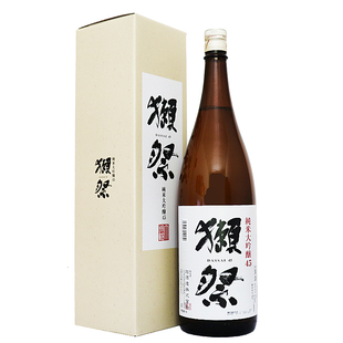 獭祭45纯米大吟酿日本原装进口濑祭50清酒1.8L日式烧酒洋酒1800ml