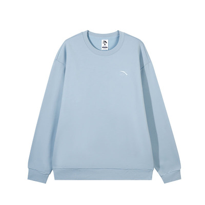 安踏加绒加厚运动卫衣男