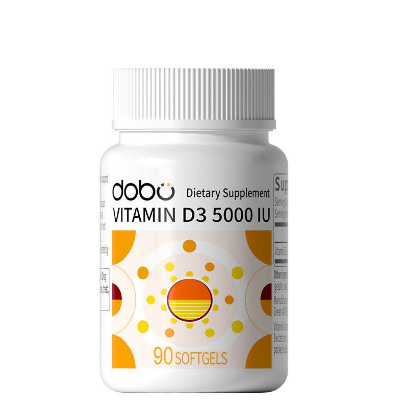 DOBO维生素d5000iu羟基活性25备成人女VD3备孕妇d3专用正品旗舰店