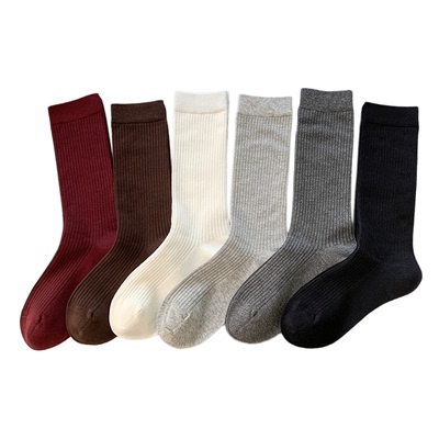 安可红袜子女堆堆袜韩版