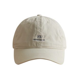 素单舍西美式街头简约小字母刺绣棒球帽子男女情侣水洗复古鸭舌帽