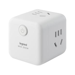 罗格朗插座面板插板转换器多孔usb无线插头家用插排魔方