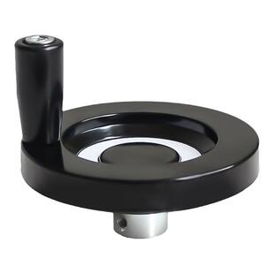 背波纹手轮胶木光孔带顶丝内波纹手摇轮圆形机床手柄