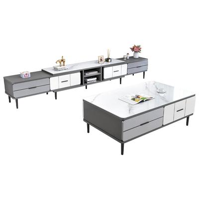 2025新款可伸缩电视柜小户型客厅