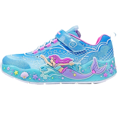 SKECHERS斯凯奇大童GIRLS LIGHTED运动休闲鞋303060L-BLMT