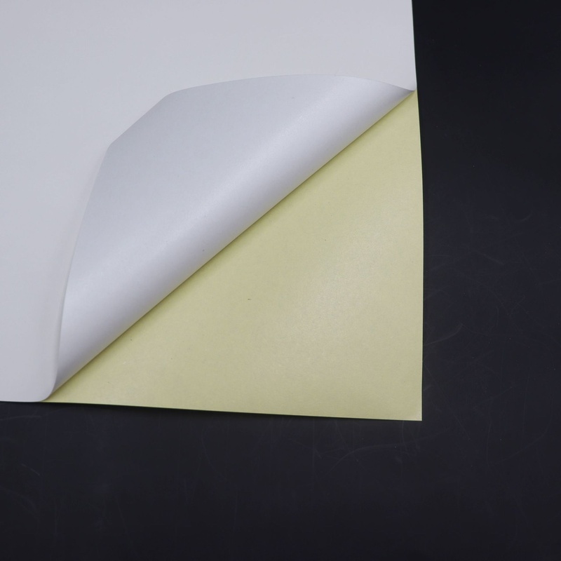 A4亮面哑面不干胶特惠头唛铜版纸喷墨唛购速激光纸纸箱贴标签贴