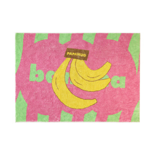 PAPAHUG仿羊绒卧室床边毯入户门垫地毯家用卡通室内绒面垫可机洗