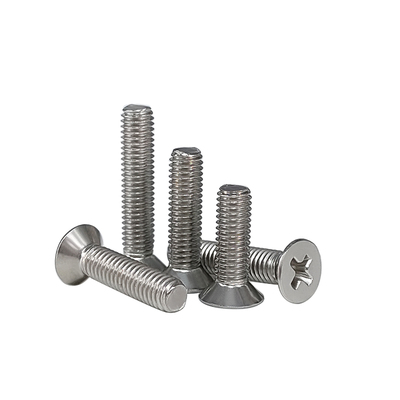 304不锈钢沉头十字槽螺钉GB819