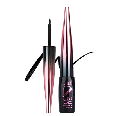 火烈鸟硬头防水防汗不晕染眼线液