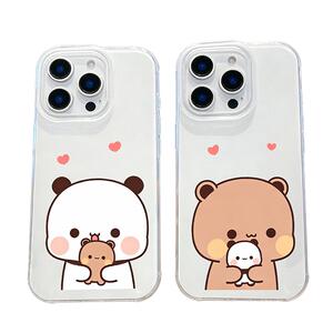 防摔IMD白可爱布布手机壳通用