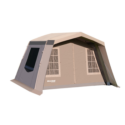 我飞旅行者户外露营充气帐篷野营过夜全套装备屋脊折叠便携式帐篷