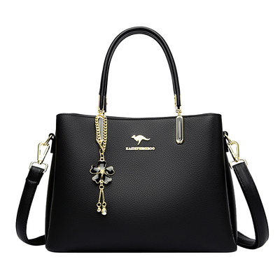 手提包女2025新款真皮质感中年女包送妈妈礼物单肩斜挎包大容量