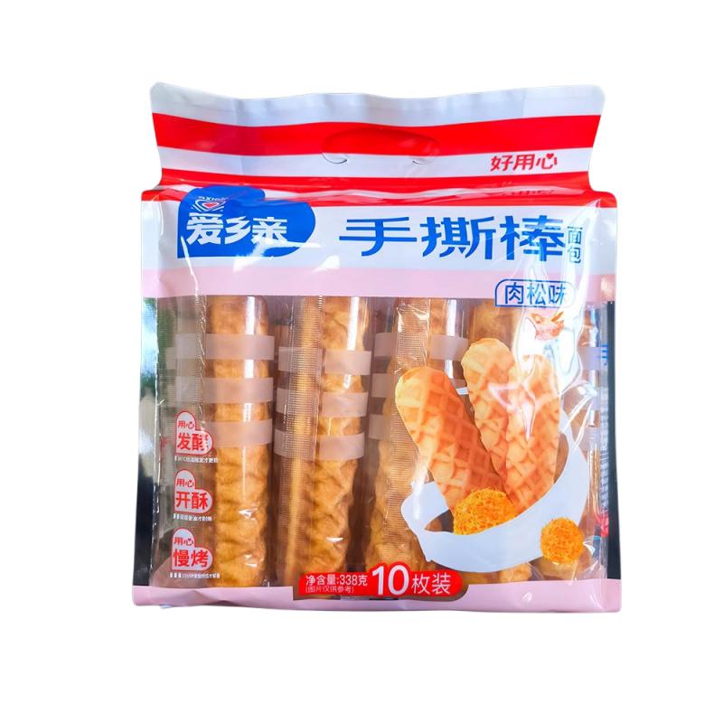 爱乡亲手撕棒面包338g