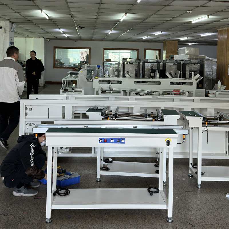 分段式皮带接驳台3传送机线路板多块停段板非标SMTpcb传送机单轨