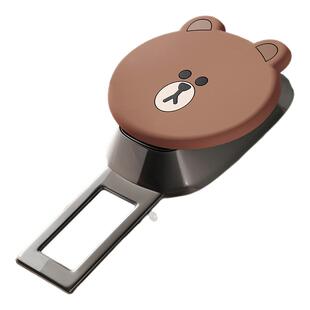 汽车副驾驶安全插带卡口插头延长接头车载保险带安全戴卡扣固定器