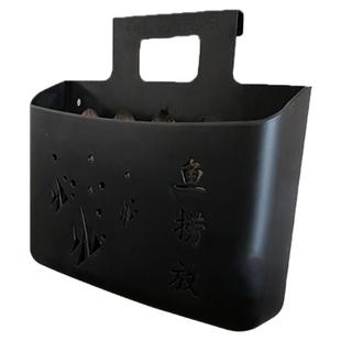 海鲜池用品工具鱼缸配件专用筐水产缸鱼网箱鱼塑料鱼筐渔捞网挂篮