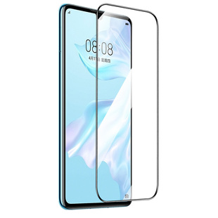 适用华为p30钢化膜p30pro手机膜huaweip30p专用膜拍30por曲面屏保护膜黑边全屏防摔lite曲面全覆盖屏幕防蓝光