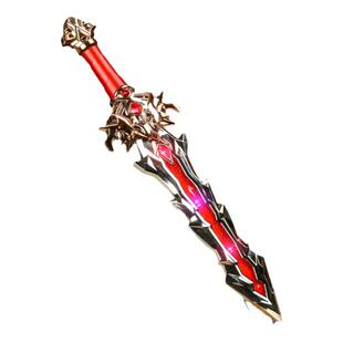 儿童发光宝剑玩具闪光男孩网红剑王者圣剑电动发光塑料刀七彩声光