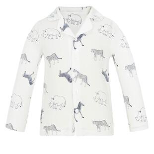 爱慕儿童睡裤新品家居裤男孩女孩可爱动物活性印花长裤子家居裤