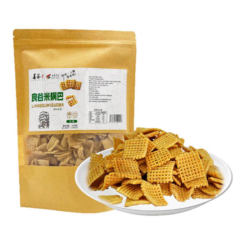 善荞锅巴零食小吃一次一袋