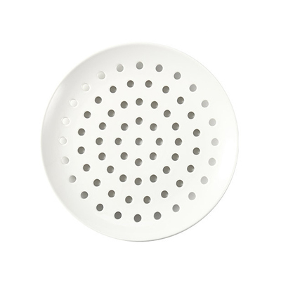 陶瓷可微波炉多孔饺子沥水蒸盘