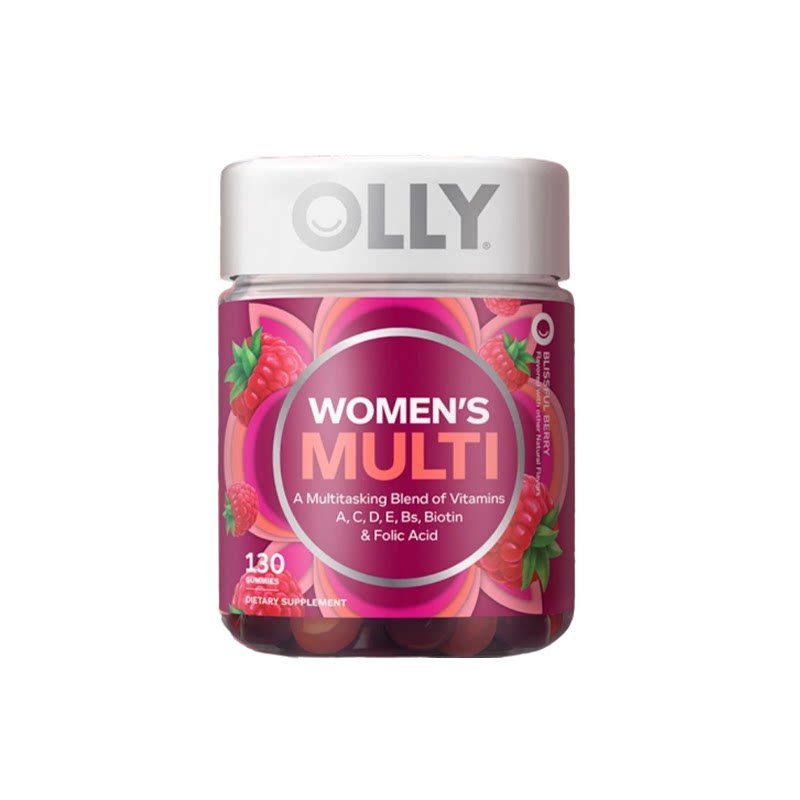olly女性复合维生素软糖30粒升级版多维C提免疫力护肤甲女维软糖