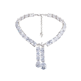 【鞠婧祎同款】NanaJacqueline锁骨链性感轻奢珠宝水滴宴会项链女