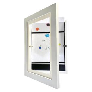 儿童画收纳画框磁吸翻盖存储A4A3画纸奖状幼儿园作品展示8K相框