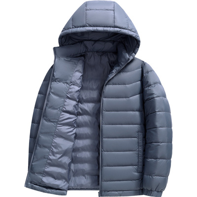 雪中飞可脱帽轻薄羽绒服男女同款