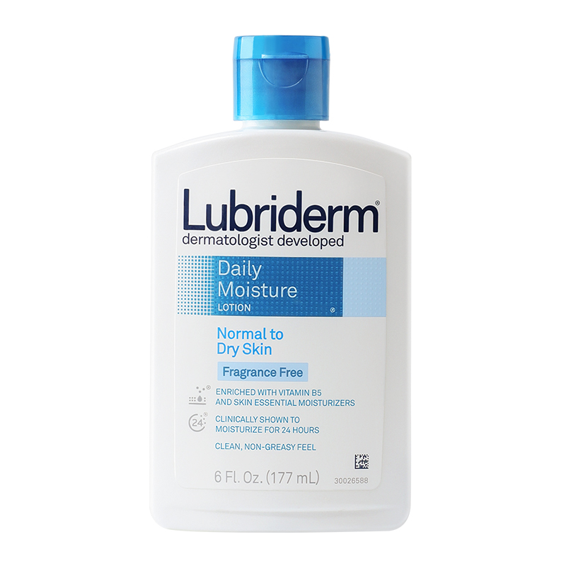 强生lubriderm露比黎登身体乳维B5果酸保湿滋润补水无香润肤乳液