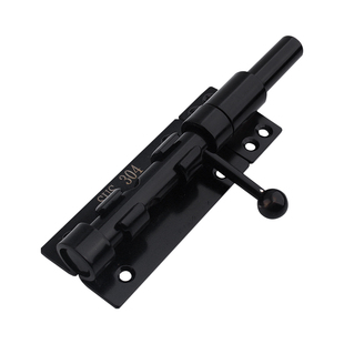 天地插销上下插销304不锈钢插销烤漆黑色插销门闩门栓雅黑插销