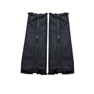 SS2L秋冬机能两面穿双开拉链毛绒加厚保暖袜套靴套腿套防水防雨雪