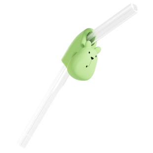 宝宝喝汤吸管婴幼儿喝粥喝水专用辅食碗硅胶带卡扣喝米糊神器防呛