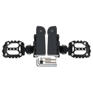 适用本田ADV350改装配件后脚踏板折叠后脚踏铝合金踏板无损安装