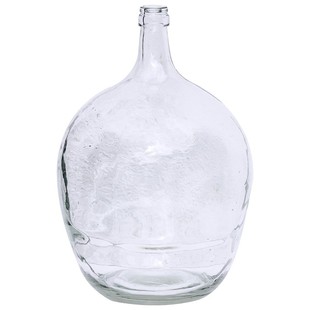 日本吊钟马醉木玻璃透明大花瓶卡布勒细颈大肚花瓶客厅家居摆件